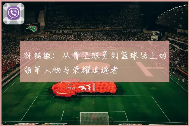 孙铭徽：从青涩球员到篮球场上的领军人物与荣耀追逐者